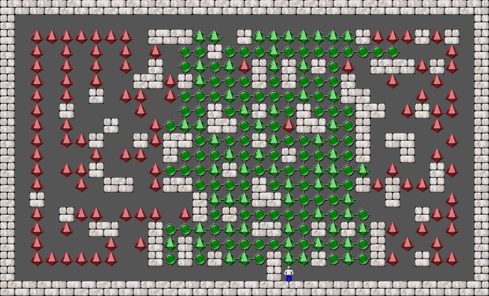 Sokoban Sokobig Remodels level 1